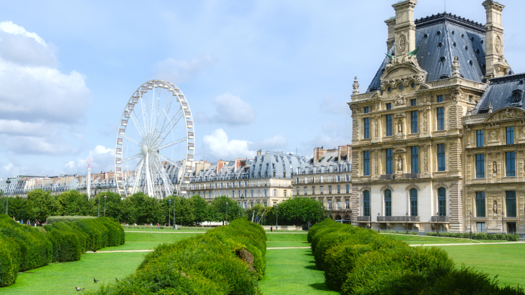 Photo du jardin des Tuileries de Paris